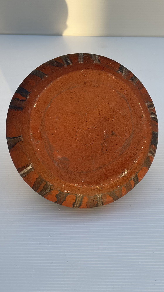 Image 1 of Earthenware Ear Jar Gerhard Liebenthron