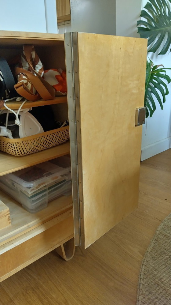 Image 1 of Aparador PASTOE de Cees Braakman - serie de abedul de los años 50 - 130 x 91 x 47 cm