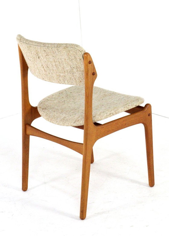 Image 1 of Ensemble de 6 chaises Erik Buch pour O.D. Mobler modèle 49 vintage