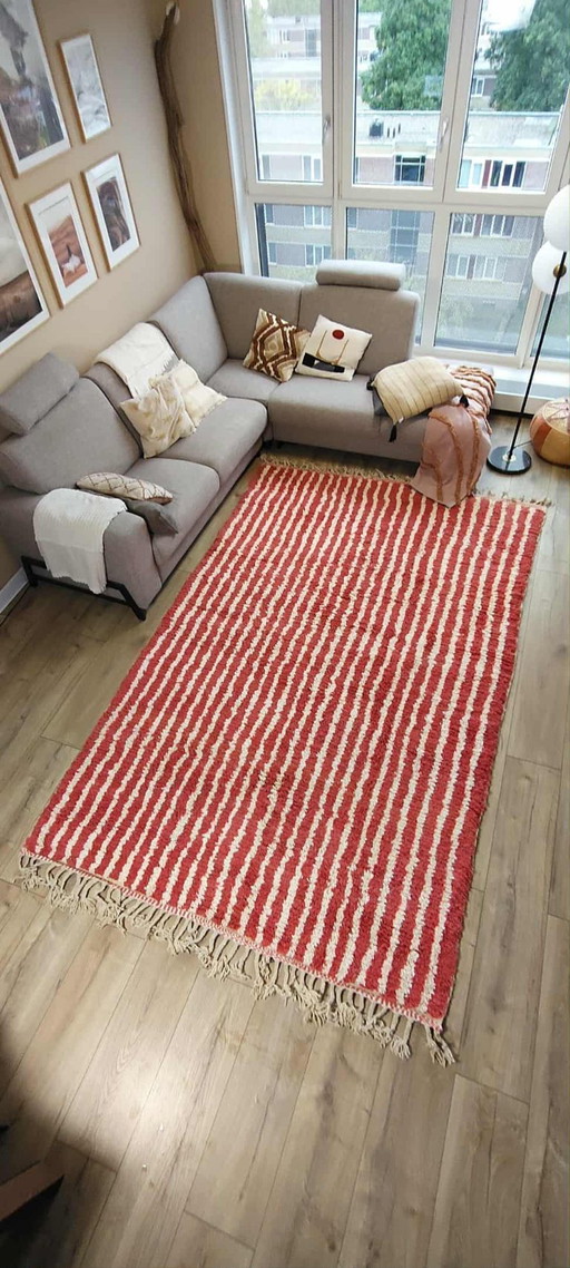 Berber Carpet 310 x 195 Boho New Wool Rug Moroccan