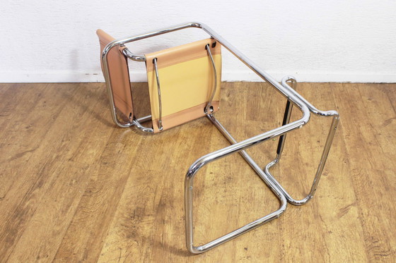 Image 1 of Set of 4 Mart Stam style bar chairs 1970