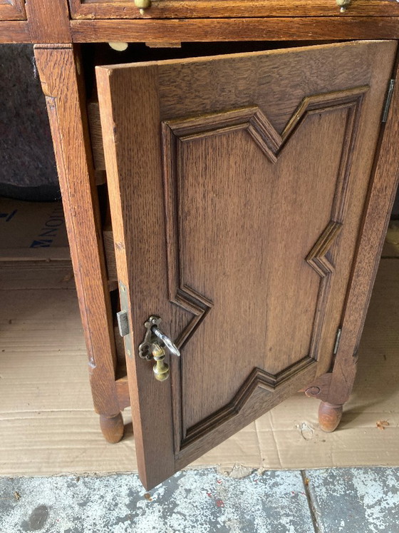 Bureau ancien anglais de style jacobéen – Appliques murales, Wood (photo 4 of 20)