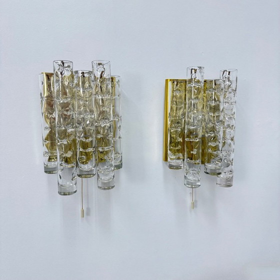 Image 1 of Paire d'appliques Doria Leuchten, 1970