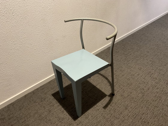 Kartell Dr. Glob 2 Stoelen Lichtblauw En Roze (Incl. Tafel) – Eetkamerstoelen, Metal, Plastic (photo 7 of 7)
