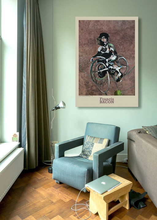 Francis Bacon - Ritratto di George Dyer in bicicletta 1966 - 70 × 100 cm