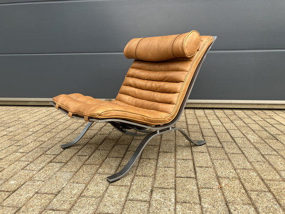 Image 1 of Arne Norell Ari lounge chair, Camel Cognac leder NIEUWSTAAT!