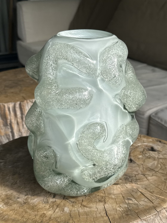 Dutz Unica Hecho por Topescu Aprox. 20x28cm – Jarrones, Glass (photo 2 of 5)