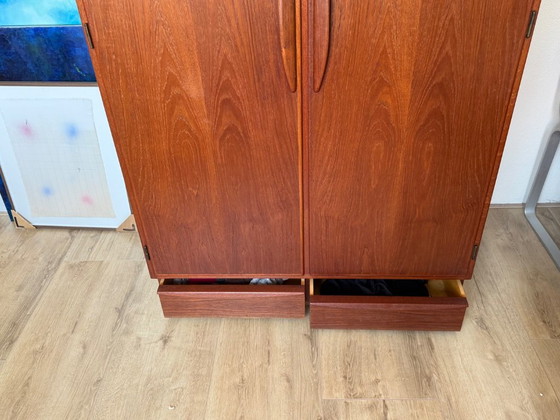 Armoire en teck Mid Century, Danemark – Bois (photo 17 of 24)