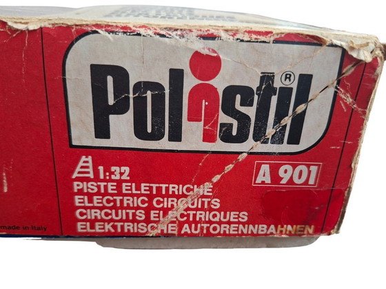 Image 1 of Rare Set Polistil A 901 - Niki Lauda Ferrari vs McLaren - Complete - Vintage 1970s