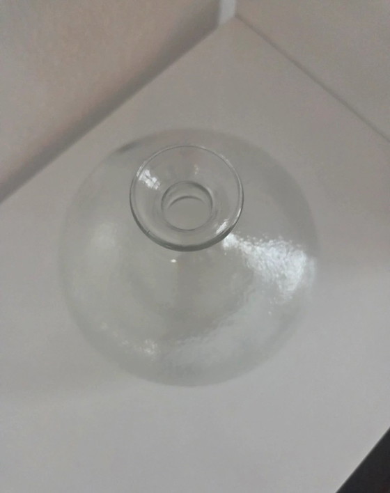 Set of 3 Mid Century Spherical Vases, Various Conditions – Glass (photo 4 of 11)