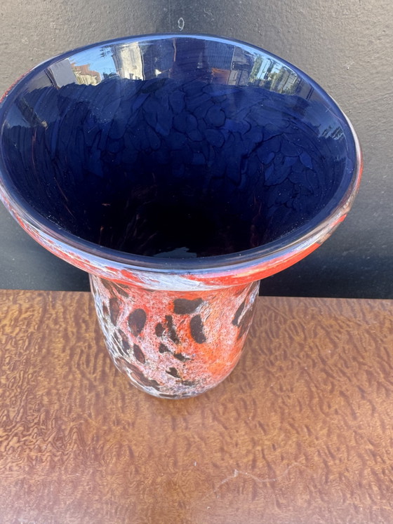Image 1 of Antique Murano glass vase