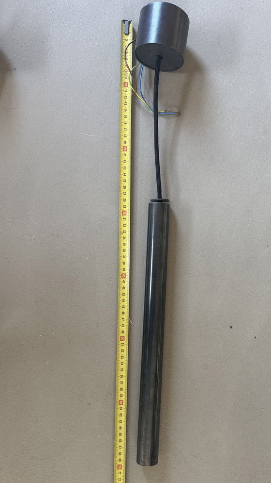 Image 1 of Lampade a sospensione N. 09 e N. 10 Acciaio blu – Sofisticato di Serax (Koen Van Guijze)