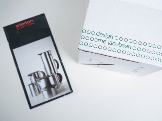 Image 1 of Serving set, Danish design, 1960s, designer: Arne Jacobsen, manufacturer: Stelton