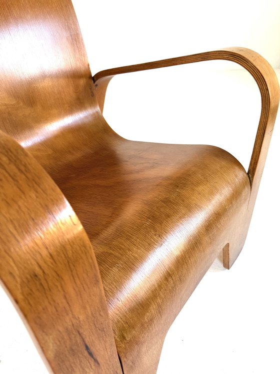 Image 1 of Fauteuil vintage « LaWo 1 », Han Pieck '46