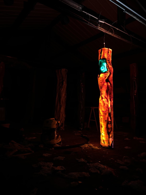 Image 1 of Light sculpture: made by Adalbert Gans - unique piece