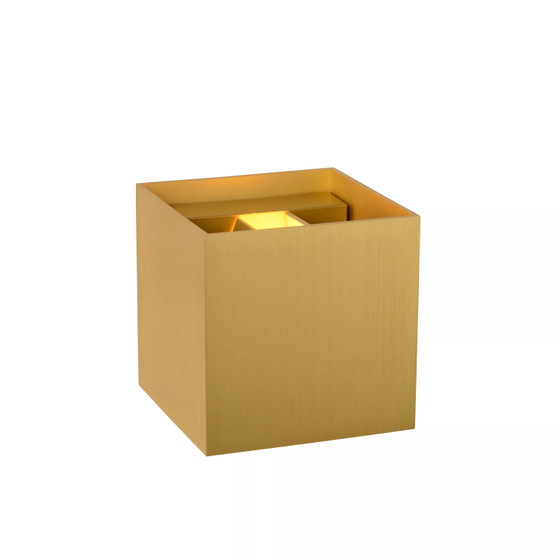Lucide XIO Wall Lamp - LED Dimmable G9 - Adjustable - Matte Gold – Wall lights, Aluminium (photo 2 of 4)