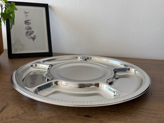 Vassoio da aperitivo / Svuotatasche vintage Inox Germany – Accessori da tavola, Metallo (photo 5 of 8)