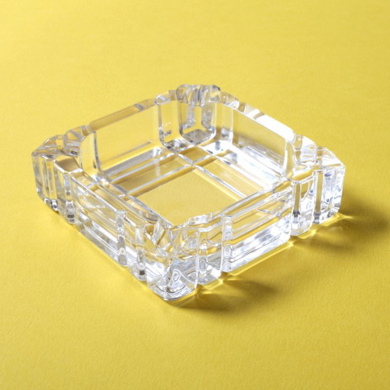Vintage RCR Crystal Ashtray / Mid-Century Italian Glass Smoking Accessory / 1970s – Decorative Objects (photo 2 of 10)