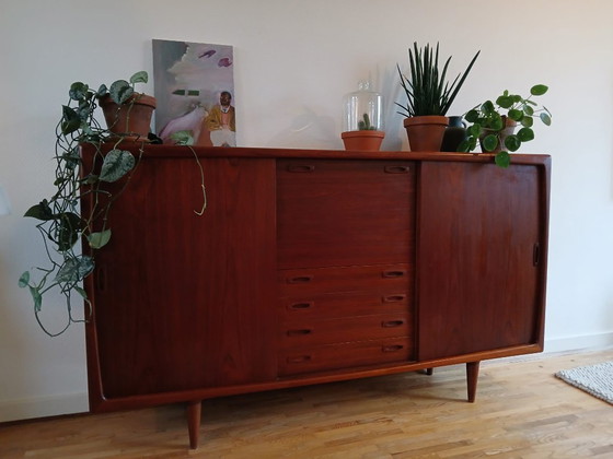 Image 1 of HP Hansen Deens mid century highboard