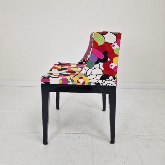 Image 1 of Chaise 'Mademoiselle' de Kartell en tissu Missoni par Philippe Starck Italie