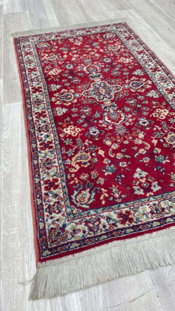 Vintage zacht vloerkleed 79 cm x 165 cm – Decoratieve objecten, Wool, Cotton (photo 15 of 23)