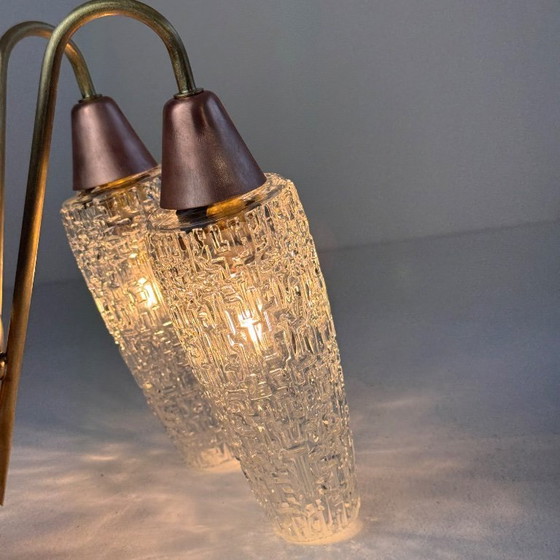 Image 1 of PAAR VINTAGE DUBBELE "MAISON ARLUS" WANDLAMPEN