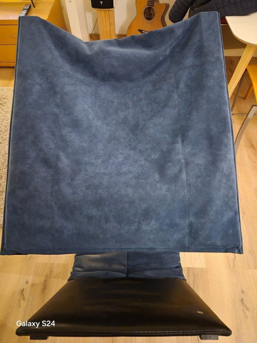 Design Klassiker Ligne Roset „Zen“ Designer-Sessel plus Hocker 