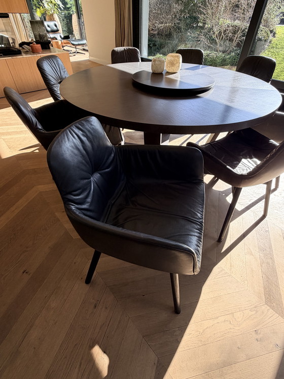 Image 1 of Maxalto Xilos eetkamer tafel 1.80m diameter (8stoelen optioneel)