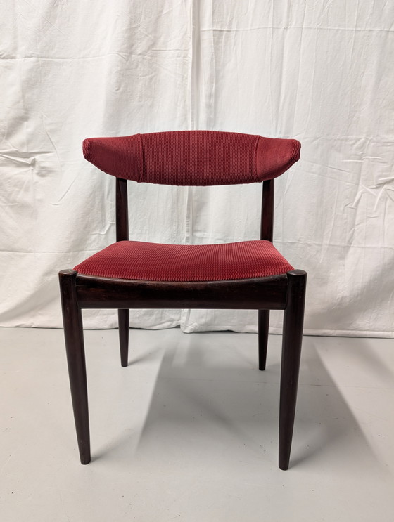 Image 1 of 6 A.W.A. Mid Century Dutch Design Kuhhorn Esszimmerstühle