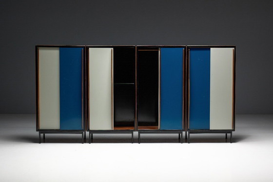 Image 1 of Armadi modernisti di Willy Van Der Meeren per Tubax, Belgio, anni '50