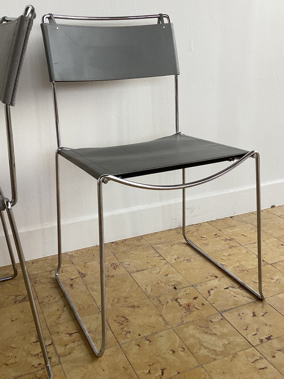 Image 1 of Pareja de chaises diseño italiano Giandomenico Belotti para Alias 