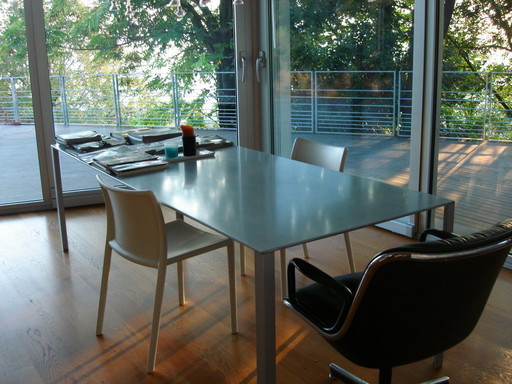 Jean Nouvel “LESS” Original Desk/Table – 1990s Unifor (Molteni) – Metal