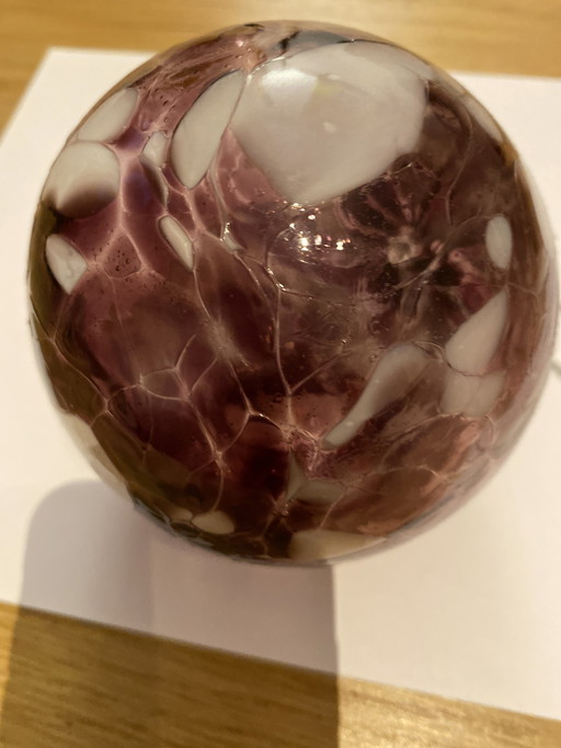 Mouth-blown ball