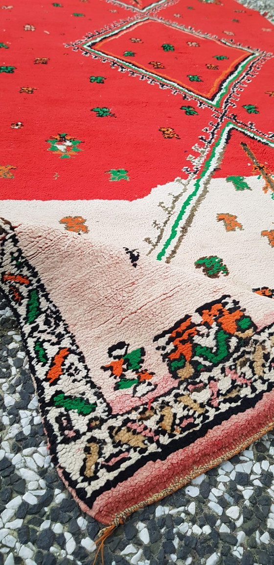 Image 1 of Handgeknoopt Berber kleed wol 229x111cm