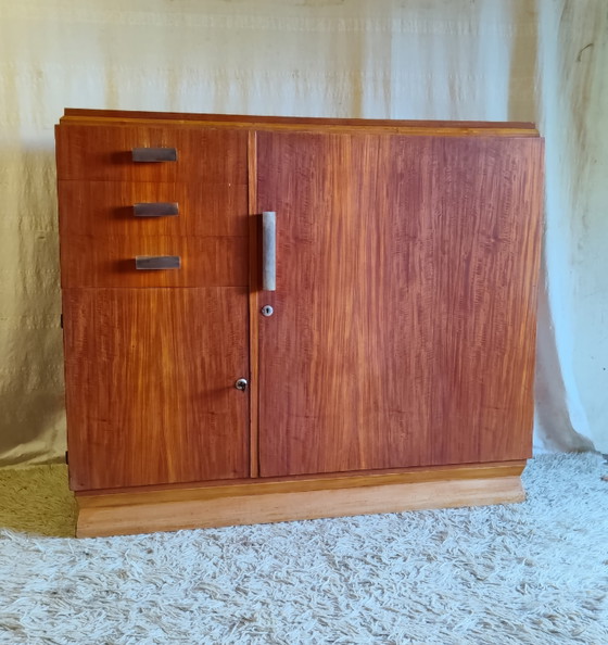 Buffet Art-Déco En Teck - Années 30/40 – Wood (photo 3 of 12)
