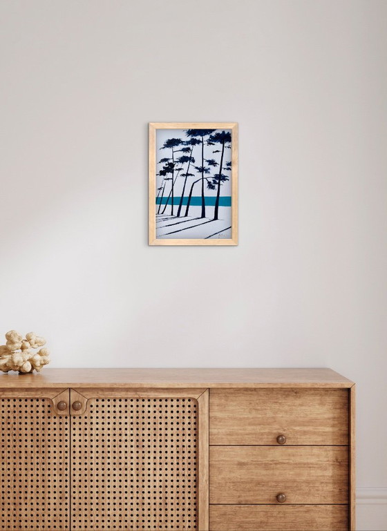 Ink and acrylic on framed A4 paper. – Paintings & Drawings (photo 6 of 7)