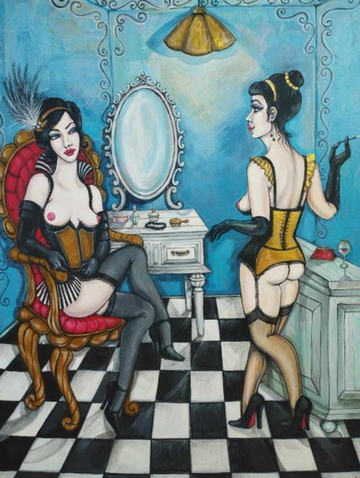 Natia Antadze " Vestiaire"