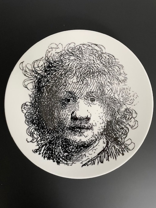 Rare Rembrandt decorative plate 2014 limited edition