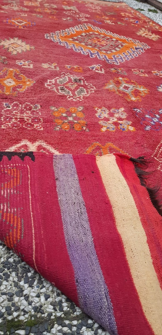 Image 1 of Handgeknoopt Berber kleed wol 416x185cm