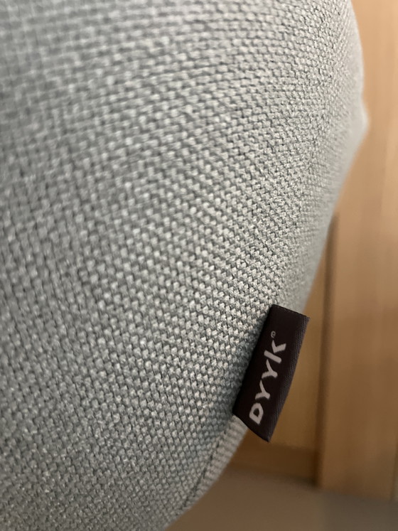 Dyyk Esszimmerstuhl, Neuwertig – Esszimmerstühle, Metal, Textile (photo 3 of 5)