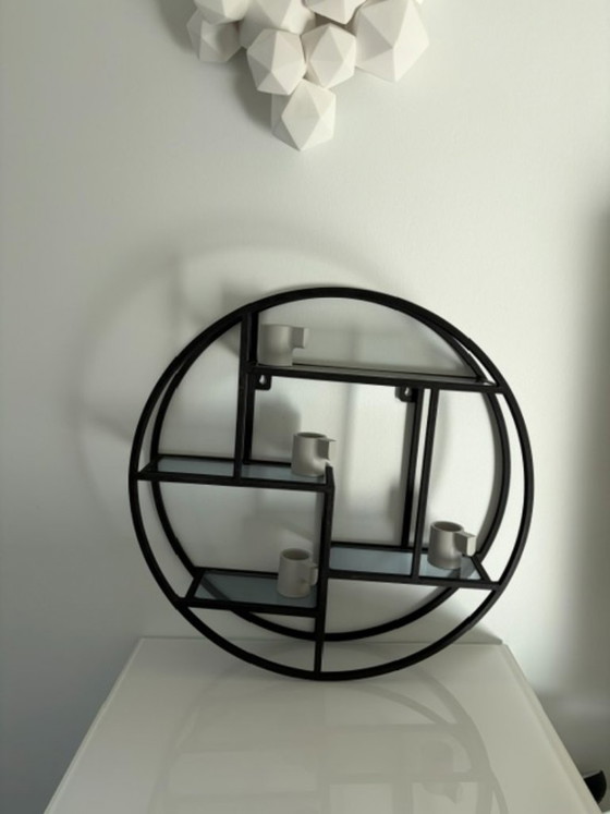 Bolia Circular Shelf wall racks – set of 4 – Wall decoration, Glass (photo 10 of 22)