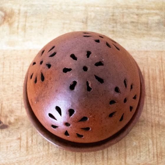 Image 1 of Indonesian Sasak Earthenware Tealight Holder