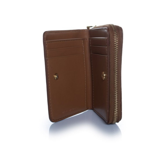 Marc Jacobs, Die Geldbörse aus braunem Leder – Geldbeutel & Kleinlederwaren, Calfskin (photo 3 of 6)