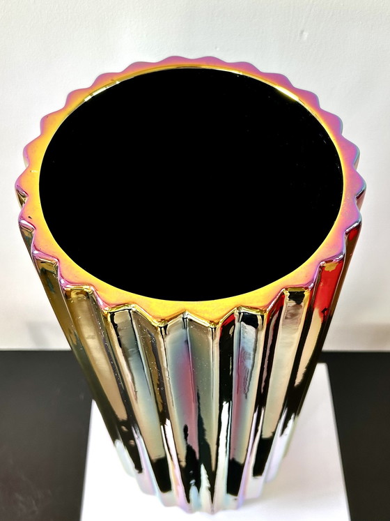 Image 1 of Pols Potten Oily Folds Vase XL