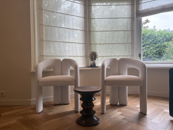 Cassina Dudet Dining Chairs by Patricia Urquiola – Textile (photo 5 of 7)
