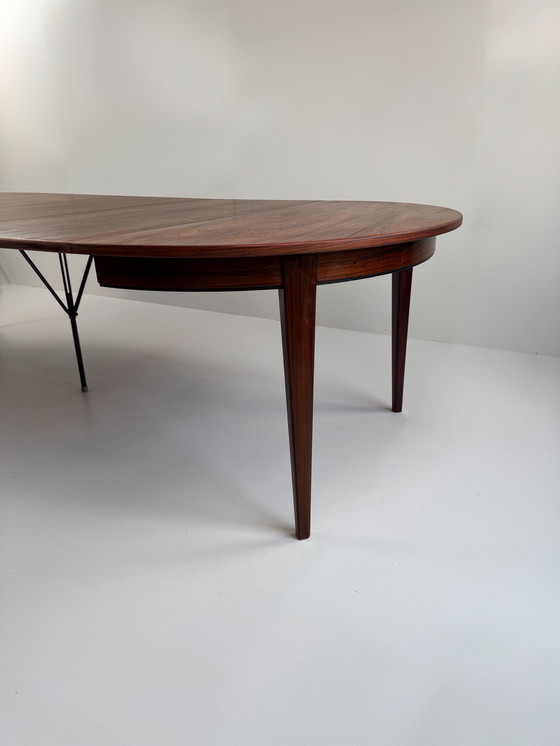 Image 1 of Omann Jun Model 55 Dining Table – Danish Rosewood Elegance