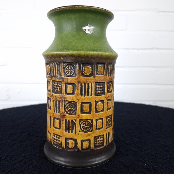 Image 1 of Vintage Bay keramiek vaas jaren 70 West Germany