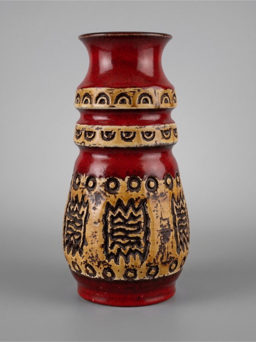 Jarrón Ü-Keramik Uebelacker 1400/30 West Germany años 60 – 30 cm – vazen, Ceramic