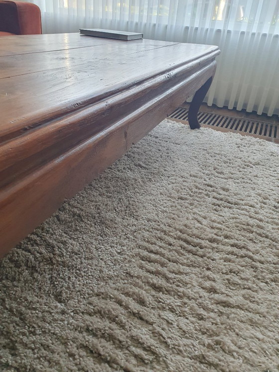 Image 1 of Large Oak Coffee Table