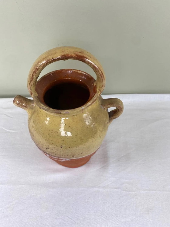 Brocca in terracotta smaltata – Bicchieri e caraffe, Rustic (photo 4 of 9)